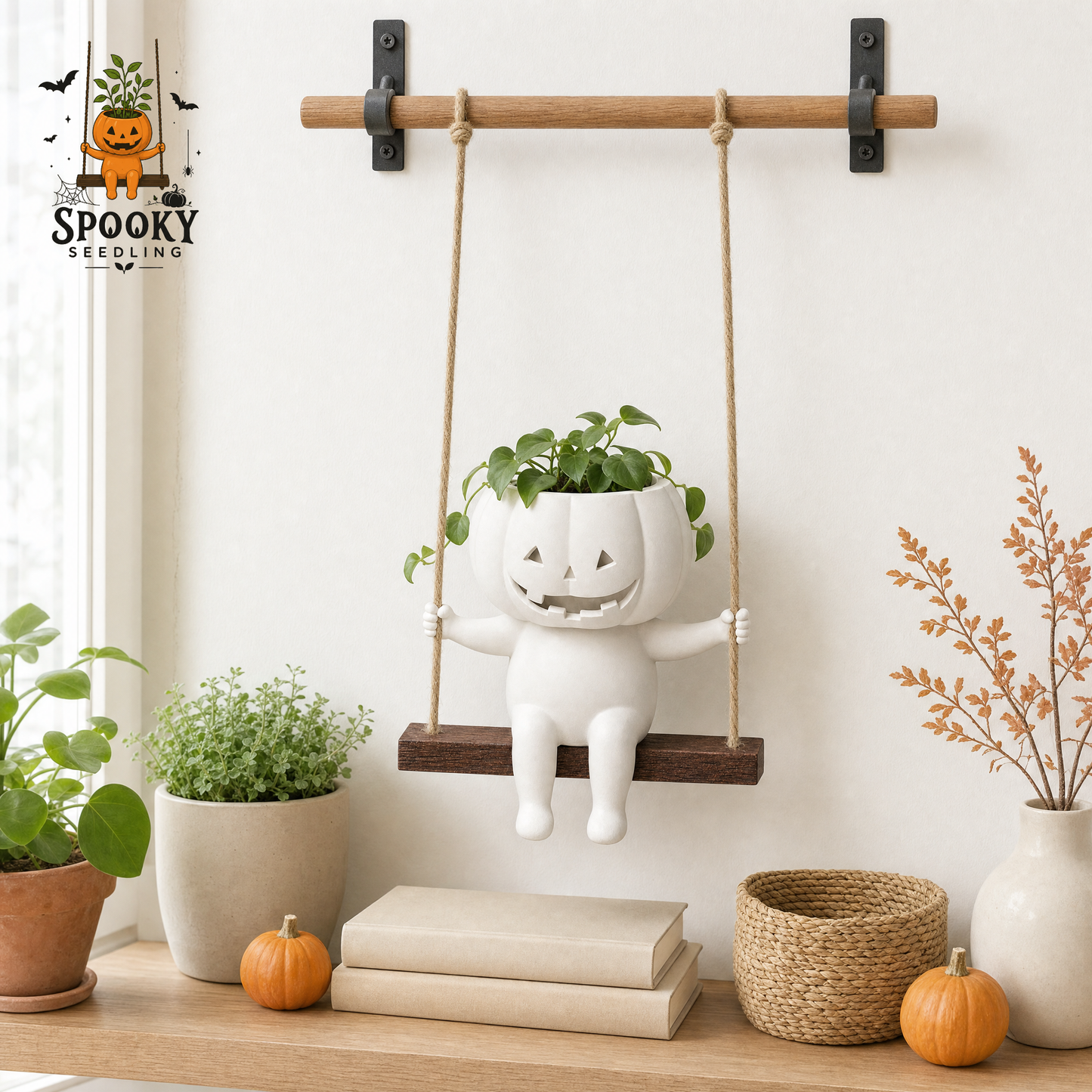 Pumpkin Planter