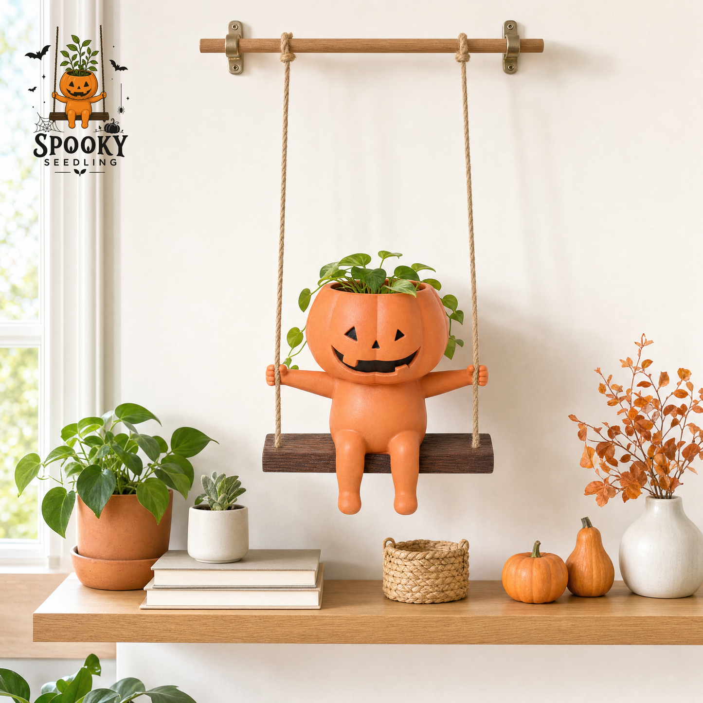 Pumpkin Planter