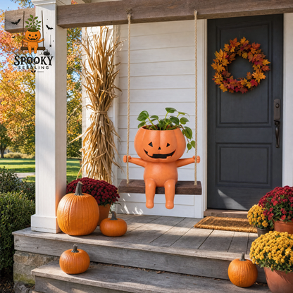 Pumpkin Planter